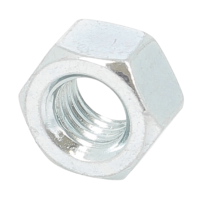 Écrou Hh Acier Zingué Blanc ISO 4033