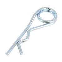 Goupille Béta Double Acier Zingué Blanc