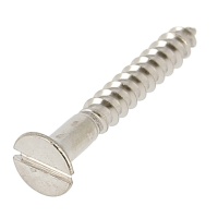 Vis Bois Tête Fraisée Fendue Inox A4 Din 97