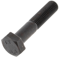 Vis à Tête Hexagonale Acier Classe 8.8 Noir Filetage Partiel Pas de 125 DIN 960