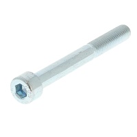 TCHC Acier 8.8 Zingué Blanc Filetage Partiel Din 912