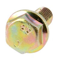 TH à Embase Crantée Acier 8.8 Zingué Bichro Din 6921