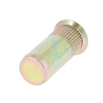 Écrou Noyé RIVKLE® en Acier à Fût Cylindrique Moleté Borgne (Tête Fraisée)