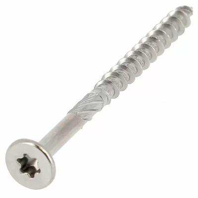 Vis à Bois VBA Tête Fraisée Auto-Perceuse pour Bois Aggloméré Torx Inox A2