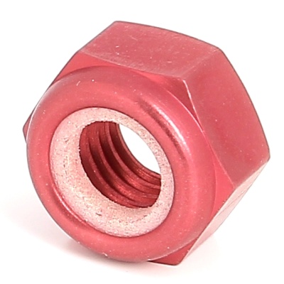 Blister de 5 Écrous Nylstop Dural 2030 OA Rouge