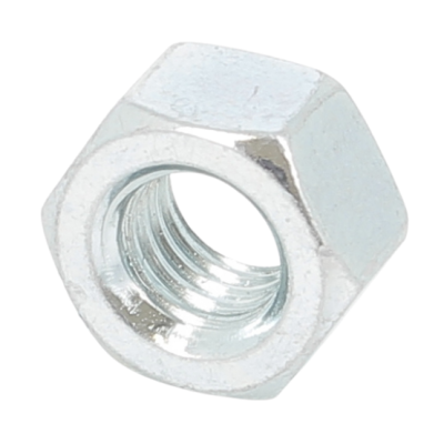 Écrou Hh Acier Zingué Blanc ISO 4033