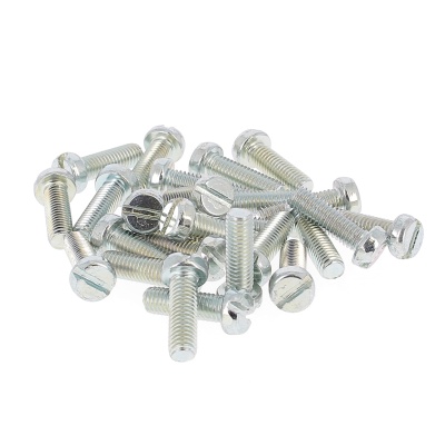 Sachets de 25 TC Acier Zingué Blanc