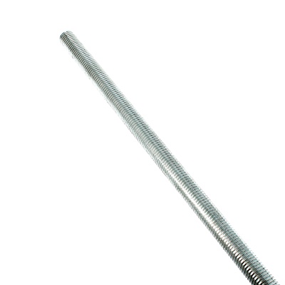 Tige Filetée Acier 4.6 Zingué Blanc Din 975